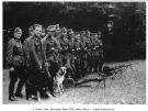 Тру бандеровцы и их собака в 1944 году.