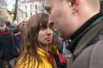 На Марше Несогласных в 2007 с Навальным